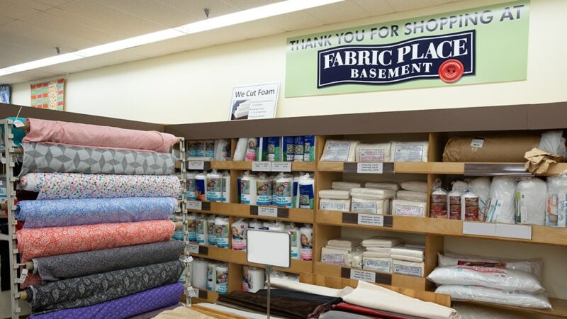 Washington DC Fabric Store Fabric Place Basement