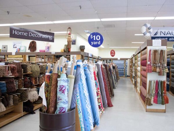 Washington DC Discount Fabric Store Fabric Place Basement